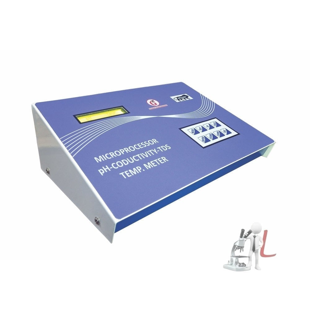 Conductivity Meter | Microprocessor pH-TDS-Temp Meter 1220-G - Laboratorydeal