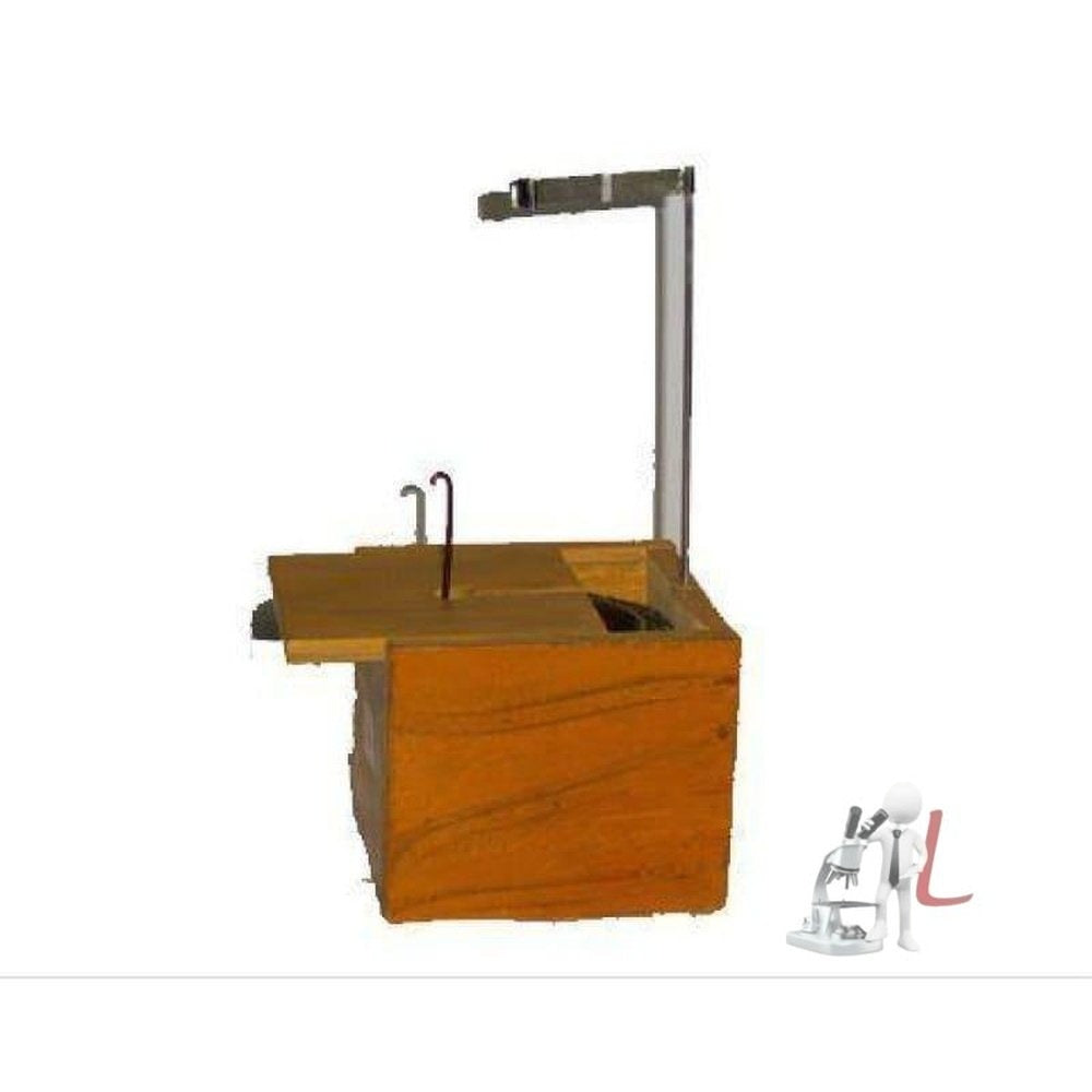 Copper Calorimeter In Wooden Box- Calorimeter