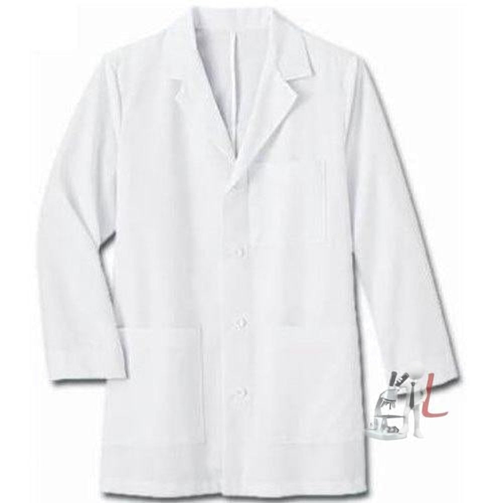 Lab coat half sleeve top