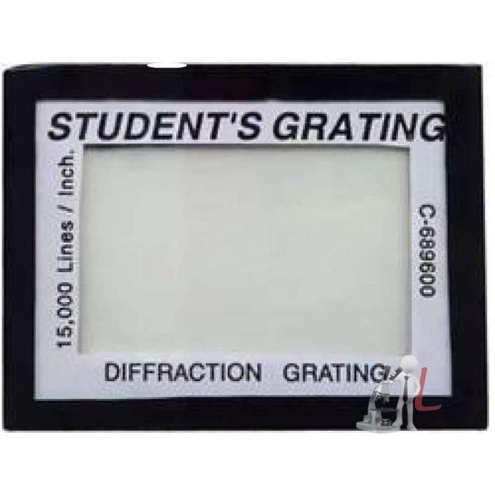 Diffraction Student Grating Educational 15000 Lines Per Inch by labpro - Laboratorydeal