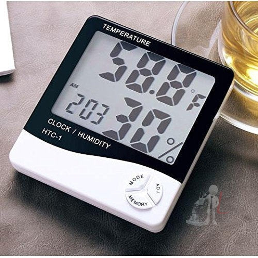 Digital Hygrometer | Thermometer | Humidity Meter - Laboratorydeal