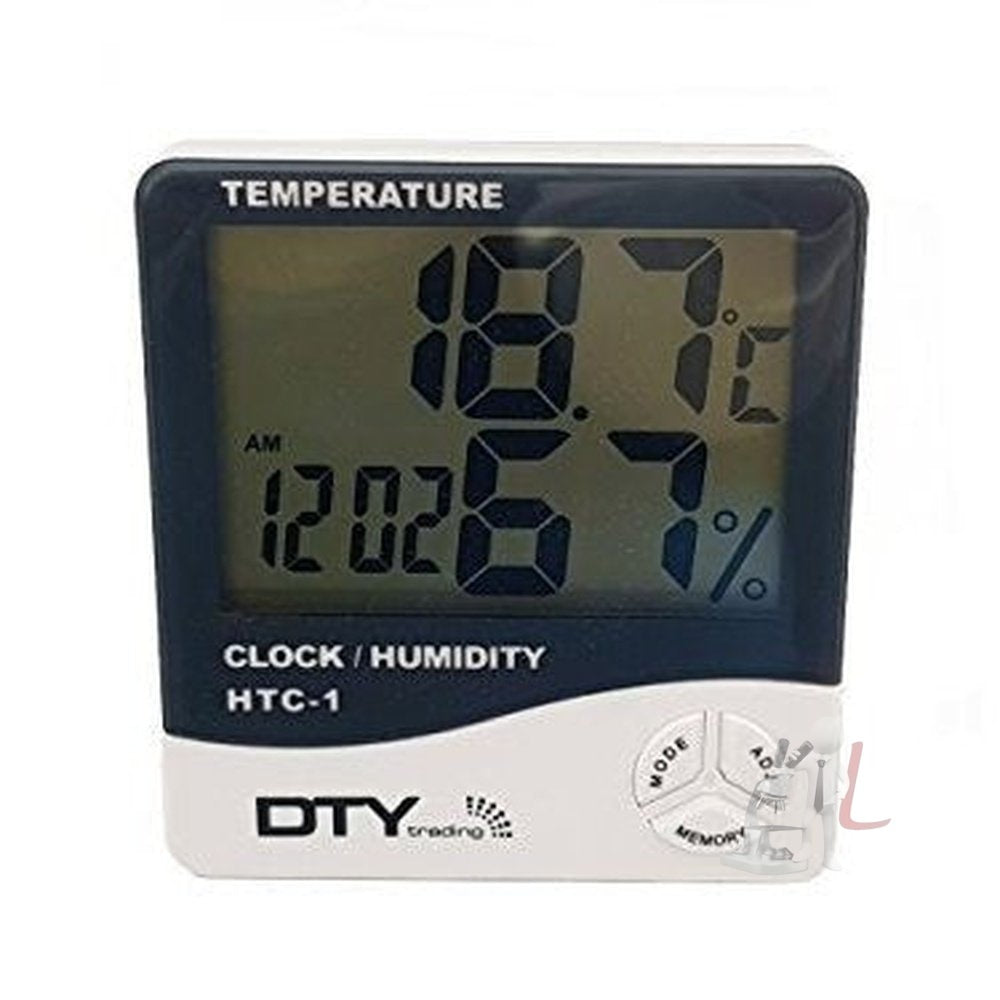 Digital Hygrometer | Thermometer | Humidity Meter - Laboratorydeal
