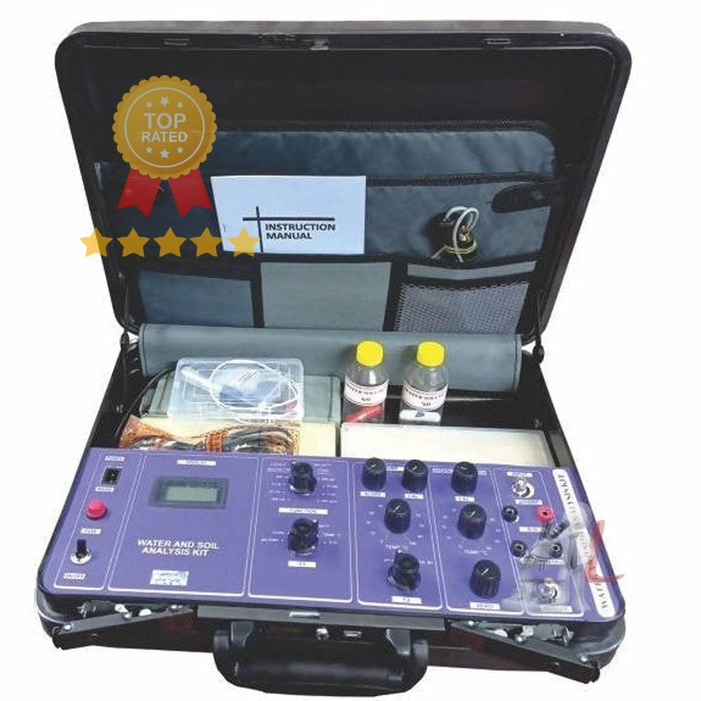 Digital Water and Soil Analysis Kit (6 Parameter) - Laboratorydeal