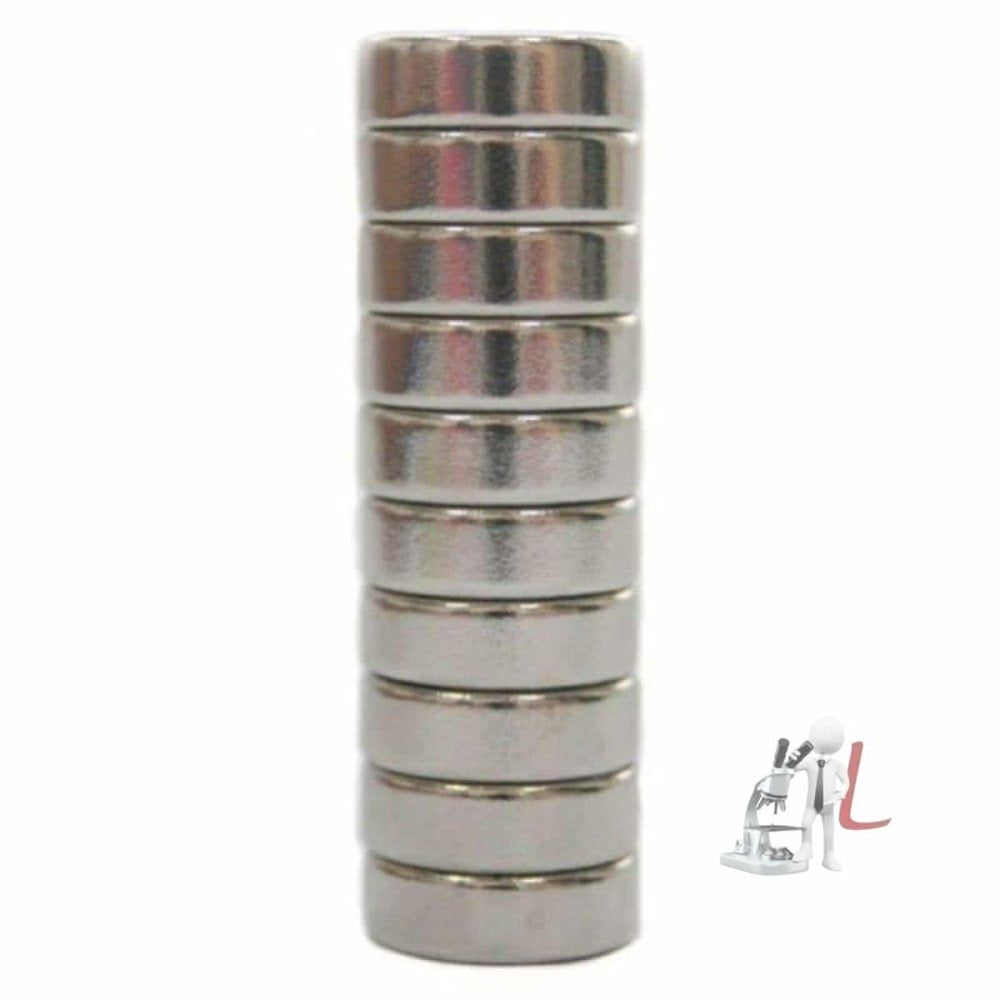 Disc Magnet - Pack Of 12 BY LABPRO - Laboratorydeal