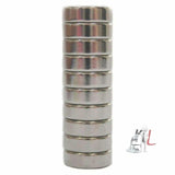 Disc Magnet - Pack Of 12 by labpro - Laboratorydeal