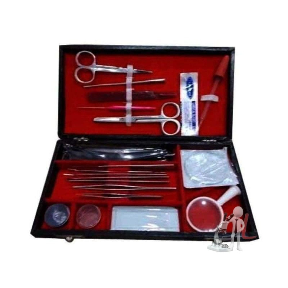 Dissecting Set in Box, 17 Instruments- Lab Equipment