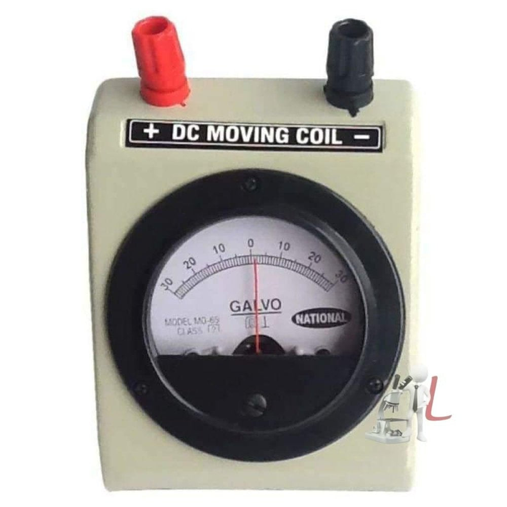 Galvanometer Educational Desk Stand Meter  30-0-30 DC - Laboratorydeal