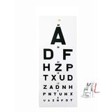 Eye Vision Chart English- 