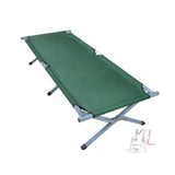 Folding Bed 4 Fold Green- 