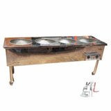 Food Warmer 4 Vessels of 25 ltrs each- Food Processing Machinery