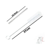 G.I Kit Cylinder, Beakers and Conical Flask (100,250,500ml) with Stirring Rod and Cleaning Brush - Pack of 11 - Laboratorydeal