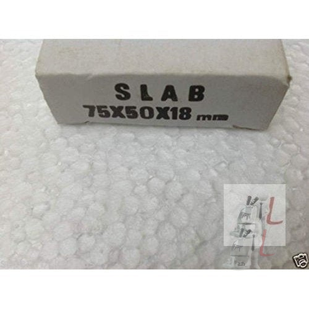 Glass Slab Size 75x50x18mm (Pack of 5)- 