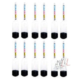 Gom Lactometer price | Lactometer Black set of 12 Pieces - Laboratorydeal
