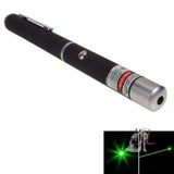 Green Laser Beam Pointer Pen 5 mW 532 nm Wavelength Disco Light Party Pen with Projection Design Change Adjustable Cap- 