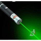 Green Laser Beam Pointer Pen 5 mW 532 nm Wavelength Disco Light Party Pen with Projection Design Change Adjustable Cap- 