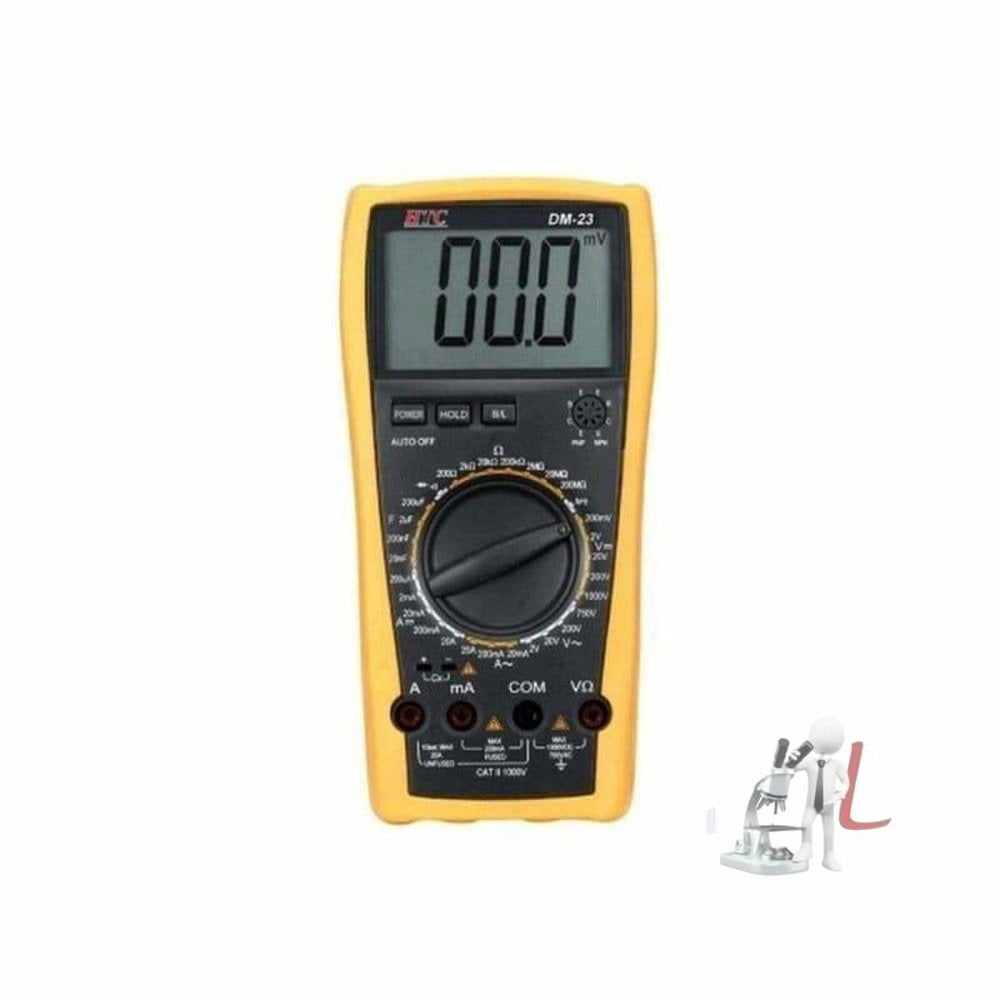 HTC DM  23 Digital Multimeter by labpro- Laboratory equipments