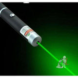 High Beam Power Green 303 Pointer 100mw 532nm Pen Lasers with Star Head (Black) - Laboratorydeal