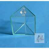 Hollow Glass Prism 2x2x2" (Inch)- 