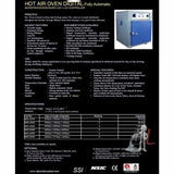 Hot air oven supplier  Eco-model - Laboratorydeal