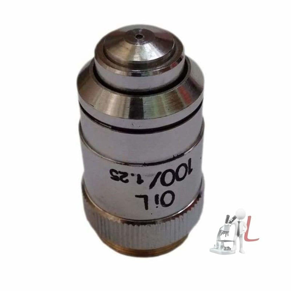 Microscope Lens Price 100x Objective Lens - Laboratorydeal