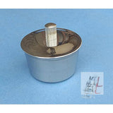 KAMBOJ TRADERS Spirit lamp in stainless steel 304grade capacity 150ml - Laboratorydeal