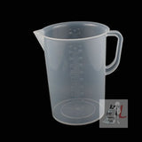 Kitchen Labotary Plastic Measureing Cup Jug Pour Spout Container (5000ml,3000ml,2000ml,1000ml,500ml,300ml,250ml)- 
