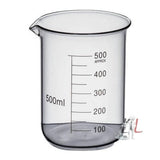 Lab Glass Beaker 500ml by Labcare - Laboratorydeal