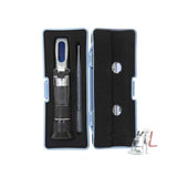 Laboratory Refractometer 0-32% Brix Beer Sugar Wine Wort Sg black Rubber Strip- 