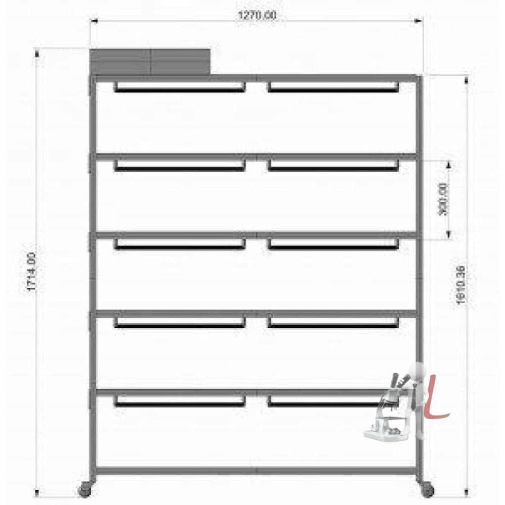 Laboratory Tissue Culture Rack - Laboratorydeal
