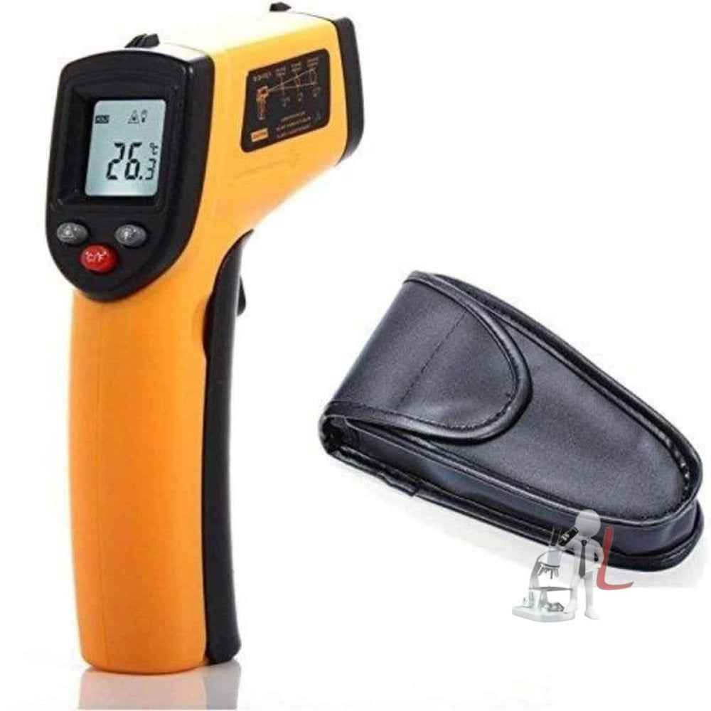 Laser Point Infrared Digital Thermometer with case cover- Laboratory equipments