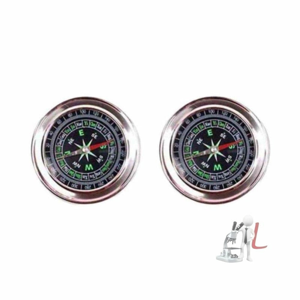 Magnetic Compass 50mm  Pack of 2 by labpro - Laboratorydeal