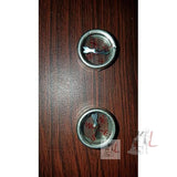 Magnetic Compass Online Both Side Glass (Pack of 12) (Size 20mm / 2cm)- 