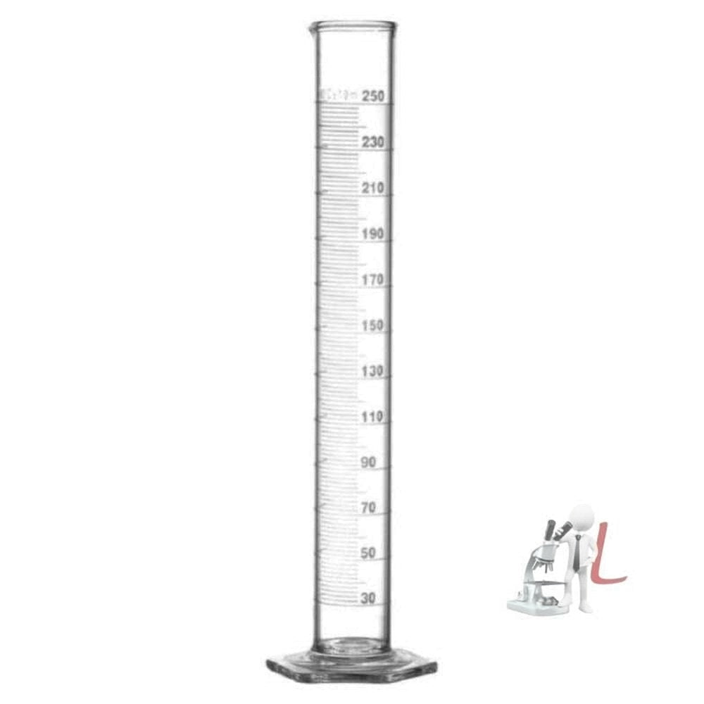 Measuring Cylinder - 250ml X 1 by labpro - Laboratorydeal