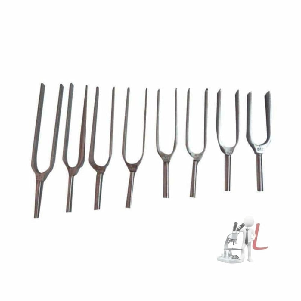 Metal Tuning Fork Set of 8 Welch by labpro - Laboratorydeal