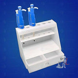 Micropipette Stand for 6 Pipettes with Drawer- Laboratory equipments