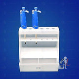 Micropipette Stand for 6 Pipettes with Drawer