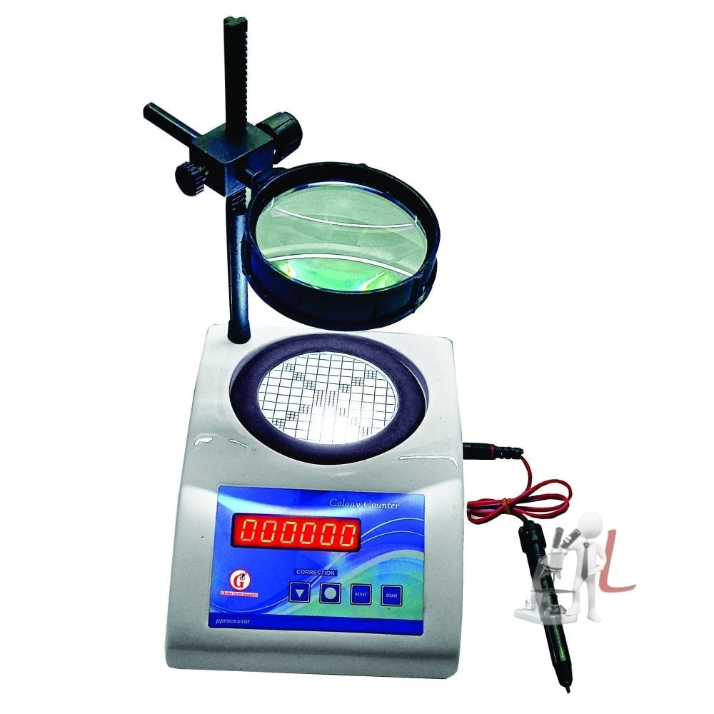 Microprocessor Colony Counter 6 Digit 043-G - Laboratorydeal