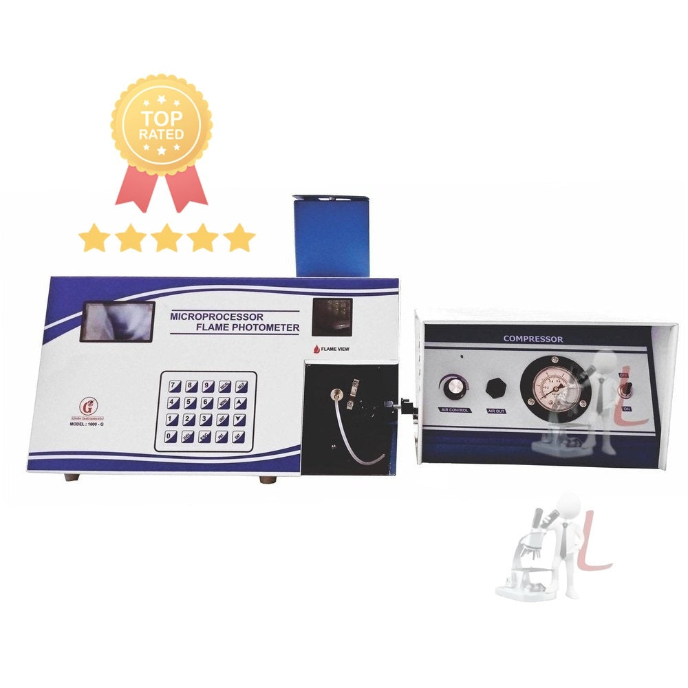 Microprocessor Flame Photometer (Na, K, Ca, Li)- LABORATORY TESTING EQUIPMENTS