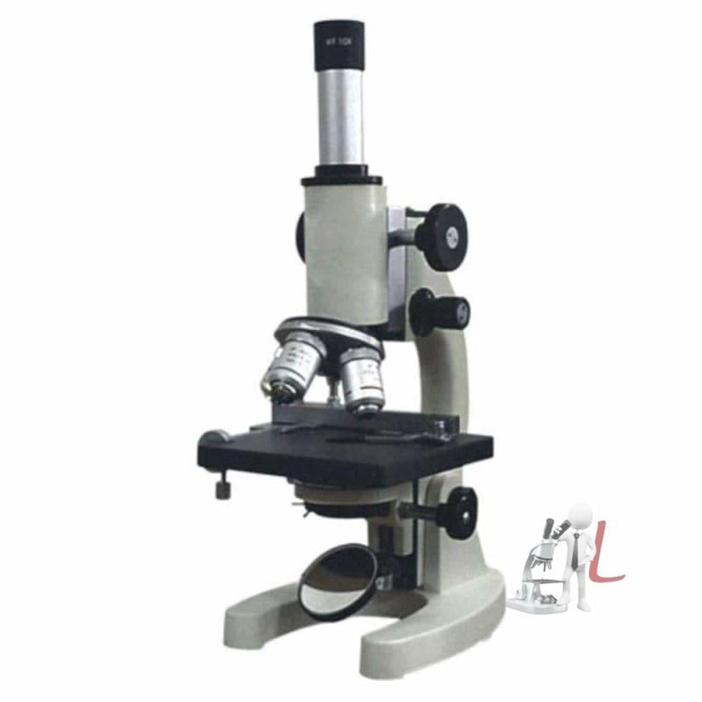 Monocular Pathological Microscope Kit with 50 Blank Slides- Lab Equipment