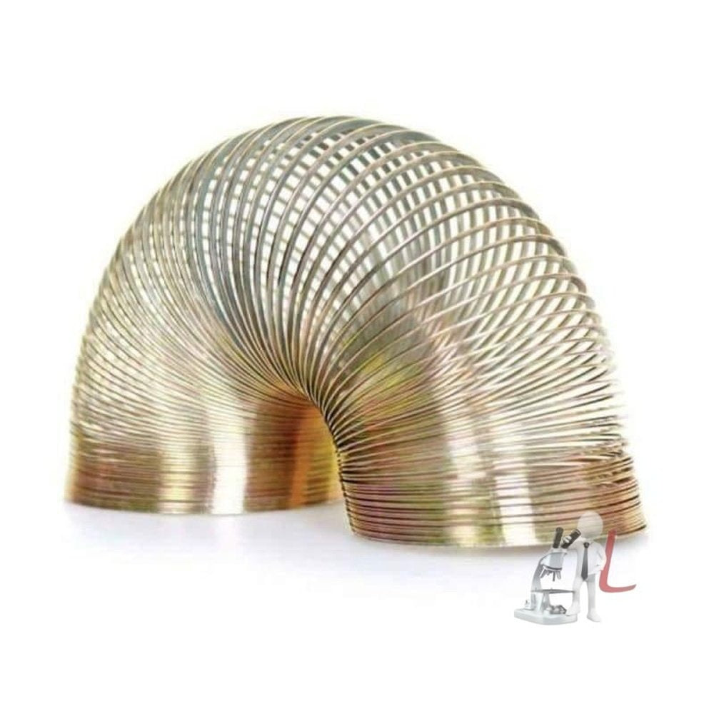Multicolor Metal Slinky Spring 3"- Lab Equipment