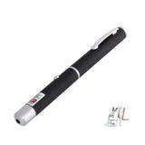 New Green Laser Beam Pointer Pen 5 mW 532 nm Wavelength Disco Light Party Pen with Projection Design Change Adjustable Cap- 