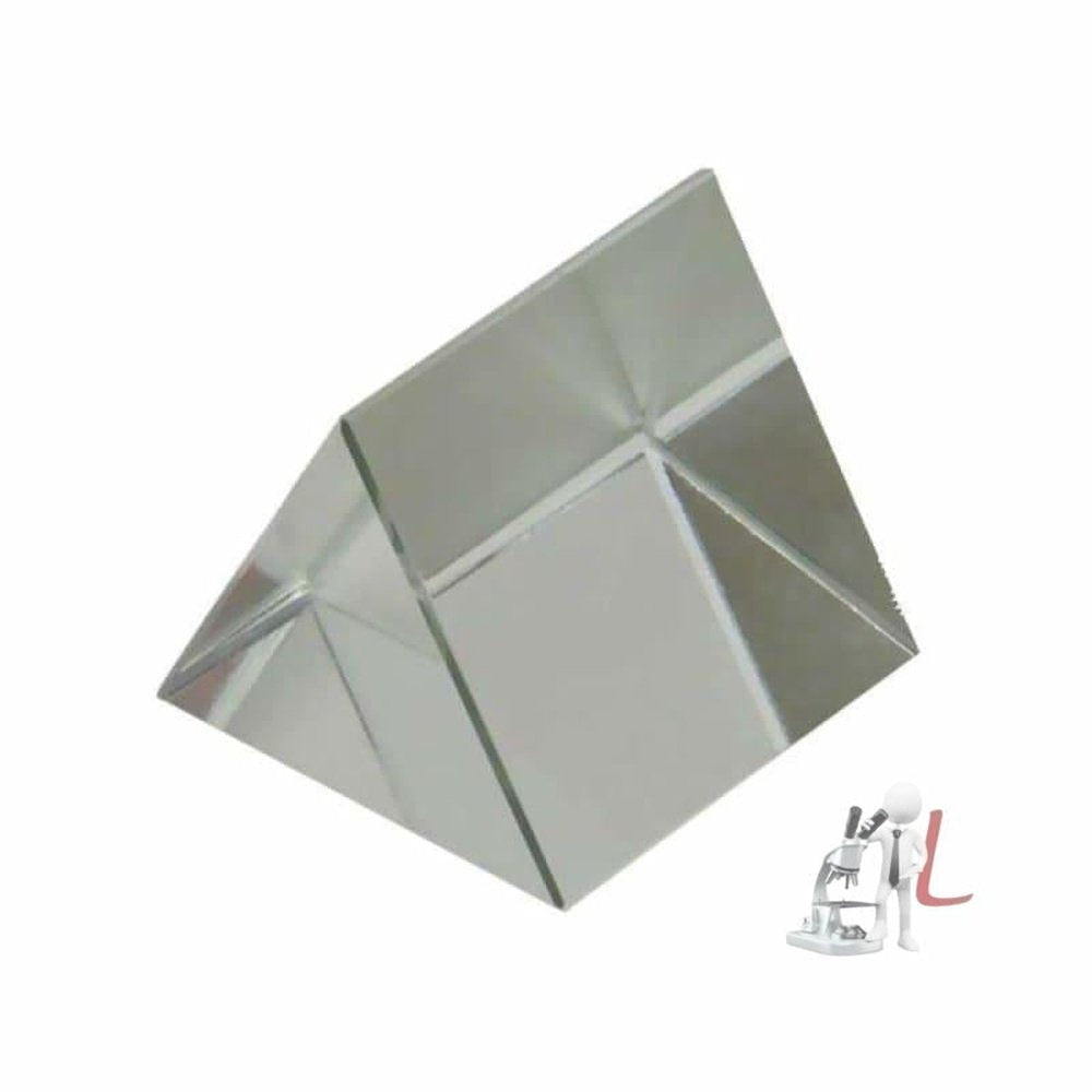 Optical Glass Equilateral Prism 50x50mm- Lab Equipment