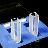 Optiglass Set Of 2 Optical Glass Cuvettes, 10mm, Spectrometer Cell Cuvette Volume 3.5ml - Laboratorydeal