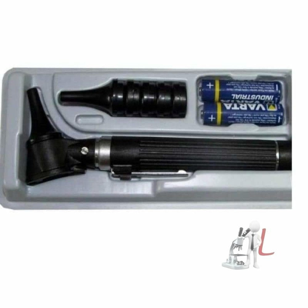 Otoscope Halogen Mini With 6 Specula Batter In Case09 by labpro- Laboratory equipments