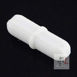 PTFE Magnetic Stirrer Bar Teflon Beed Mixer Stir Bar, White -7 Pieces- 