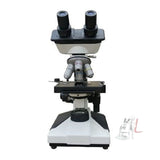 Pathological Doctor Compound Student Binocular Microscope LED Illumination with Semi-Plan Achro Objectives and Kit