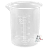 Plastic Beaker Set 50ml, 100ml, 250ml, 500ml - Laboratorydeal