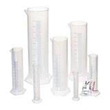 Plastic Measuring Cylinder 2000ml - Pack of 2- Lab Equipment