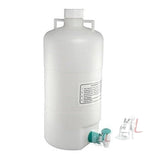 Vacuum Aspirator Bottle with Stopcock Size - 5Ltr, White- 