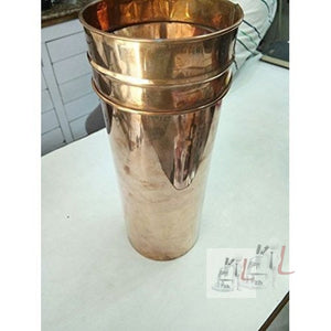 Rain Gauge Copper with Measuring Cylinder - Laboratorydeal